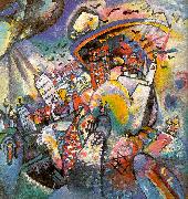 Wassily Kandinsky Moscow I oil painting on canvas